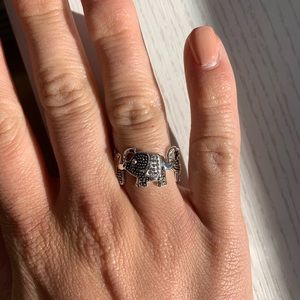 Elephant Ring with matching Toe Ring 🐘